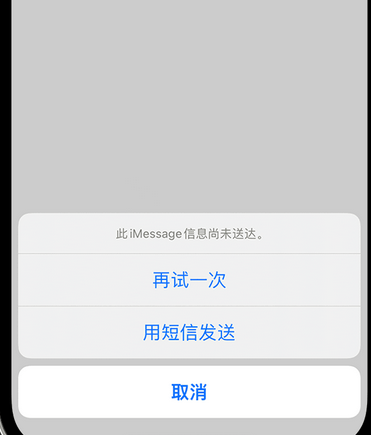 嵊泗apple维修iPhone上无法正常发送iMessage信息