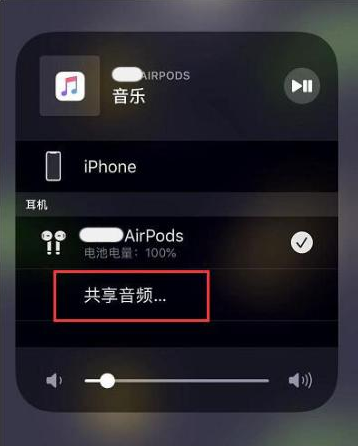 嵊泗苹果14音频维修点分享iPhone14音频共享设置方法 